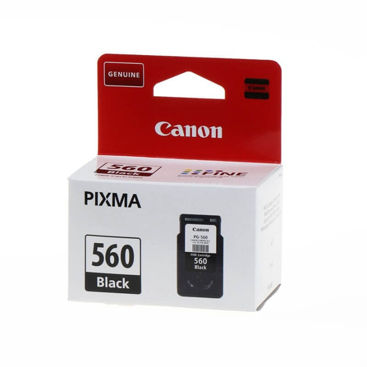 Canon Blekk 3713C001 PG-560 Svart i gruppen Datautstyr / Skrivere og tilbehør / Blekk og toner / Blekkpatroner / Canon hos TP E-commerce Nordic AB (C15935)