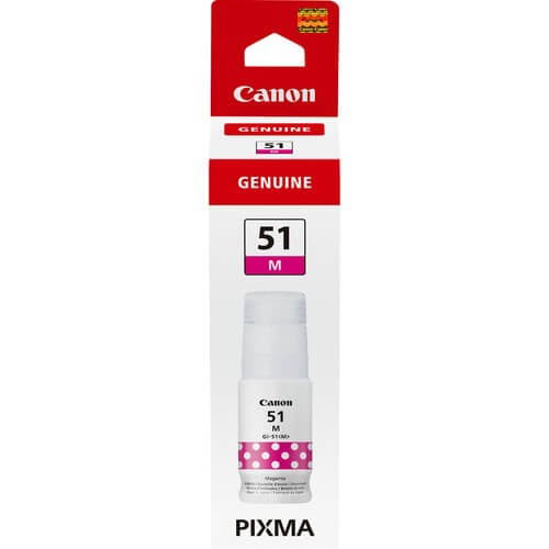 CANON Ink 4547C001 GI-51 Magenta i gruppen Datautstyr / Skrivere og tilbehør / Blekk og toner / Blekkpatroner / Canon hos TP E-commerce Nordic AB (C15946)