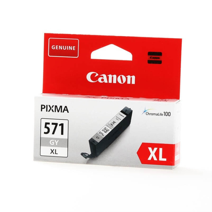 Canon Blekk 0335C001 CLI-571XL Grå i gruppen Datautstyr / Skrivere og tilbehør / Blekk og toner / Blekkpatroner / Canon hos TP E-commerce Nordic AB (C15953)