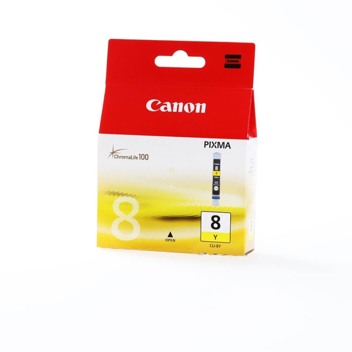 Canon Blekk 0623B001 CLI-8 Gul i gruppen Datautstyr / Skrivere og tilbehør / Blekk og toner / Blekkpatroner / Canon hos TP E-commerce Nordic AB (C15971)