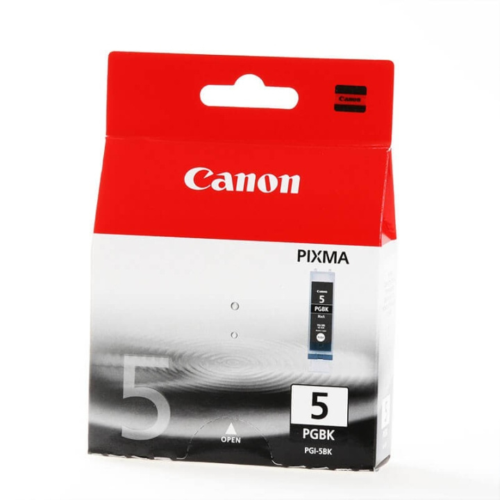 Canon Blekk 0628B001 PGI-5 Svart i gruppen Datautstyr / Skrivere og tilbehør / Blekk og toner / Blekkpatroner / Canon hos TP E-commerce Nordic AB (C15975)