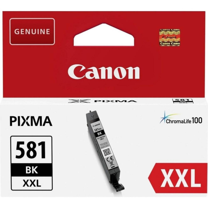 Canon Blekk 1998C001 CLI-581XXL Svart i gruppen Datautstyr / Skrivere og tilbehør / Blekk og toner / Blekkpatroner / Canon hos TP E-commerce Nordic AB (C15993)