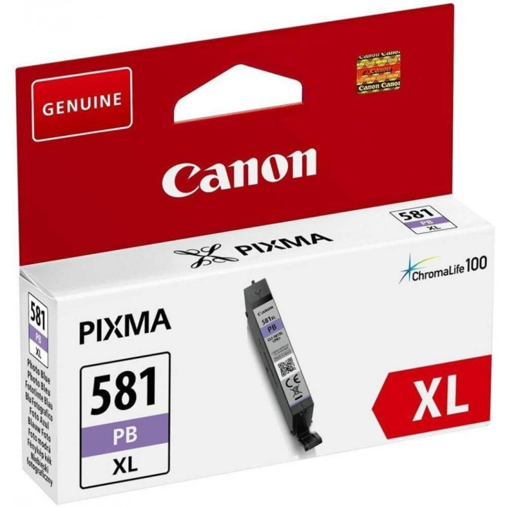 Canon Blekk 2053C001 CLI-581XL Photo Blå i gruppen Datautstyr / Skrivere og tilbehør / Blekk og toner / Blekkpatroner / Canon hos TP E-commerce Nordic AB (C16002)