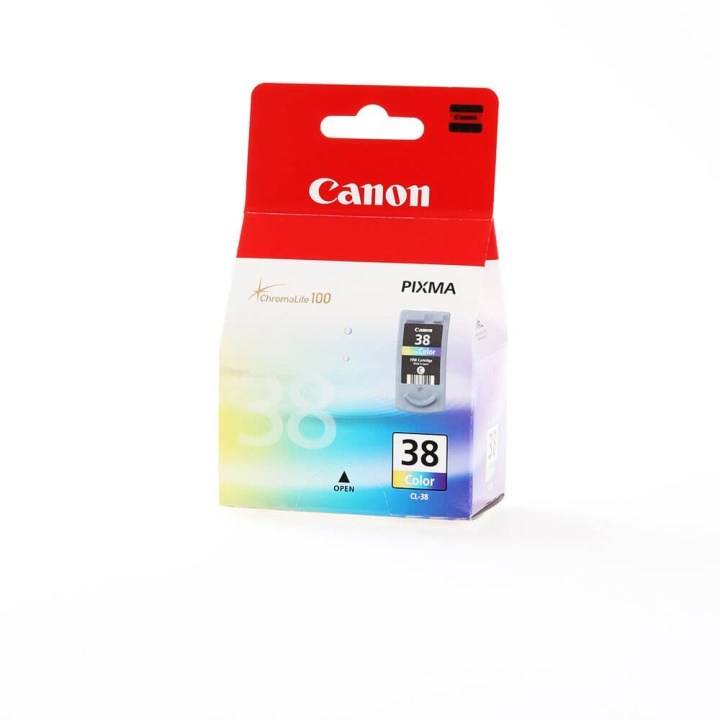 Canon Blekk 2146B001 CL-38 Farge cyan/magenta/gul i gruppen Datautstyr / Skrivere og tilbehør / Blekk og toner / Blekkpatroner / Canon hos TP E-commerce Nordic AB (C16013)