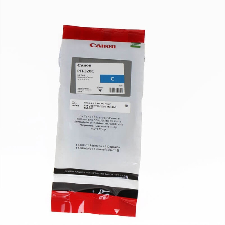 CANON Ink 2891C001 PFI-320 Cyan i gruppen Datautstyr / Skrivere og tilbehør / Blekk og toner / Blekkpatroner / Canon hos TP E-commerce Nordic AB (C16031)