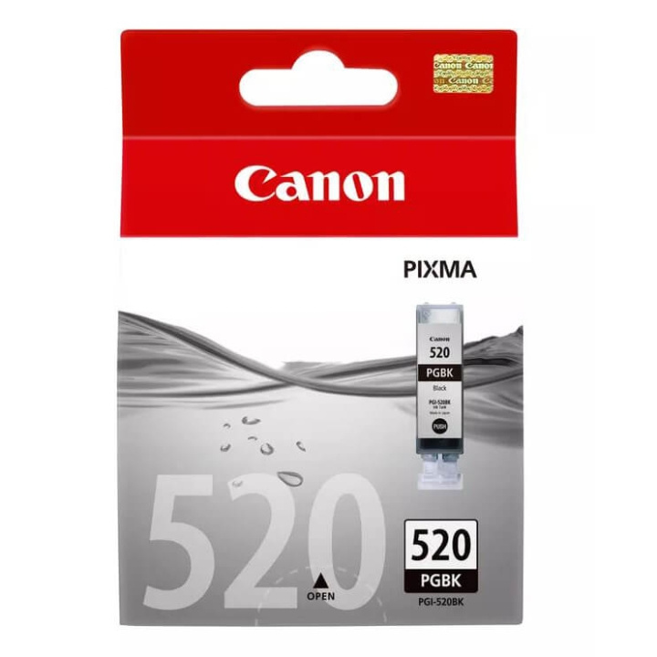 Canon Blekk 2932B001 PGI-520 Svart i gruppen Datautstyr / Skrivere og tilbehør / Blekk og toner / Blekkpatroner / Canon hos TP E-commerce Nordic AB (C16034)