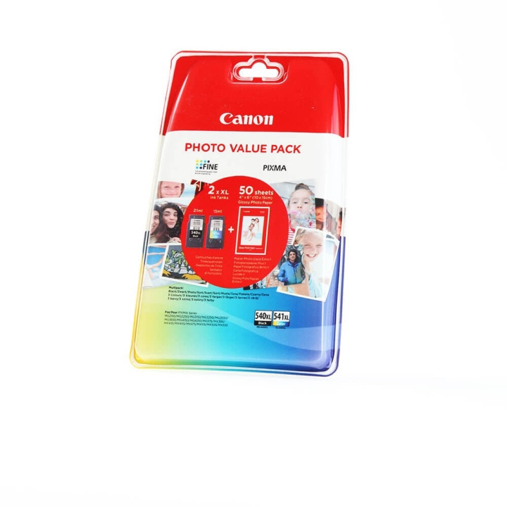 Canon Blekk + Fotopapir 5222B013 Svart i gruppen Datautstyr / Skrivere og tilbehør / Blekk og toner / Blekkpatroner / Canon hos TP E-commerce Nordic AB (C16070)