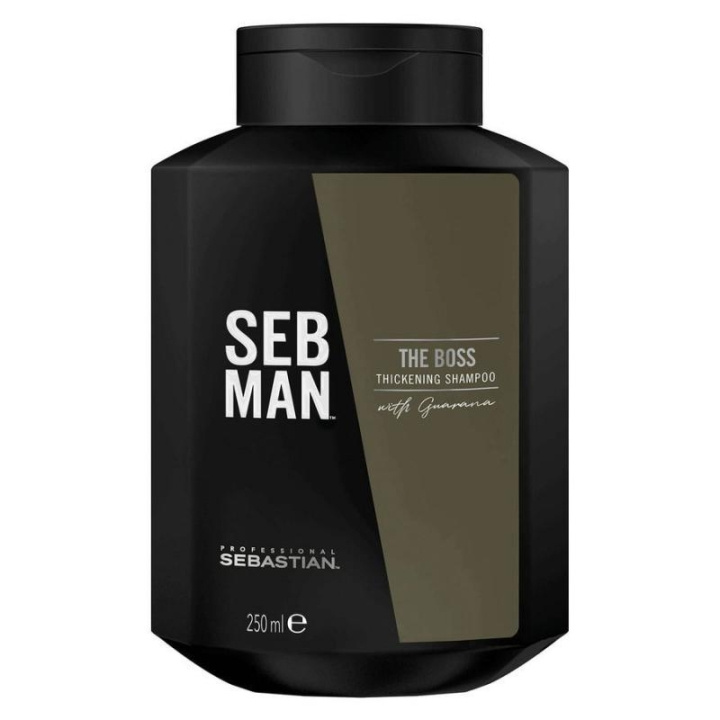 Sebastian SEB Man The Boss Thickening Shampoo 250 ml i gruppen HELSE OG SKJØNNHET / Hår & styling / Hårpleie / Sjampo hos TP E-commerce Nordic AB (C16131)