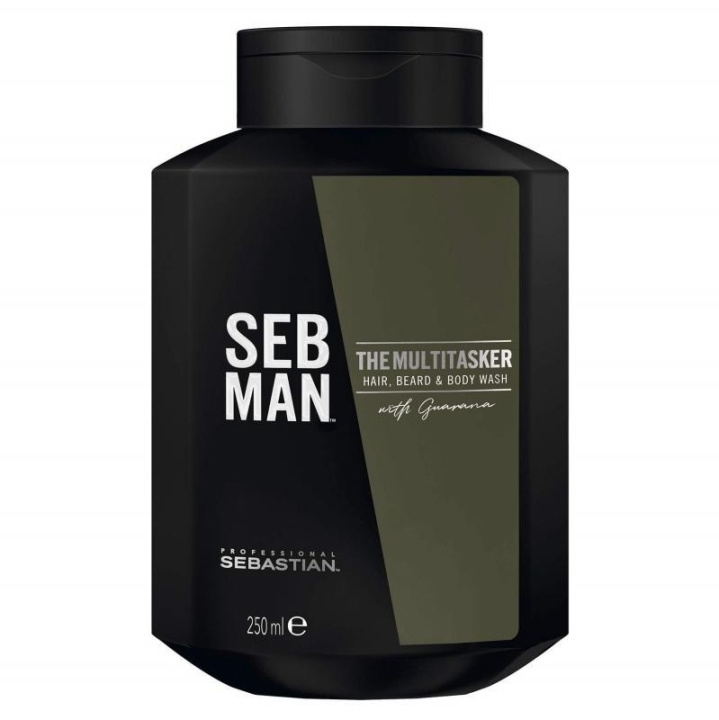 Sebastian SEB Man The Multitasker 3in1 Wash 250ml i gruppen HELSE OG SKJØNNHET / Hår & styling / Hårpleie / Sjampo hos TP E-commerce Nordic AB (C16132)