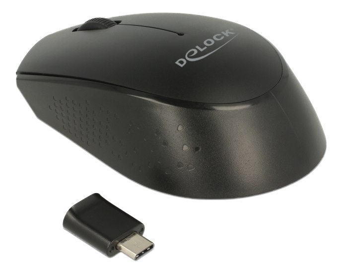 Optical 3-button mini mouse USB Type-C 2.4 GHz wireless i gruppen Datautstyr / Mus & Tastatur / Mus / Trådløs hos TP E-commerce Nordic AB (C16153)