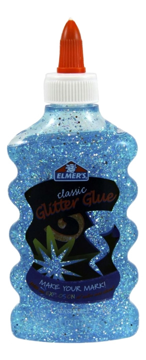ELMER\'S Glitter Glue Blue, 177ml, Lim i gruppen LEKER, BARN OG BABY / Leker / Håndtverk hos TP E-commerce Nordic AB (C16166)