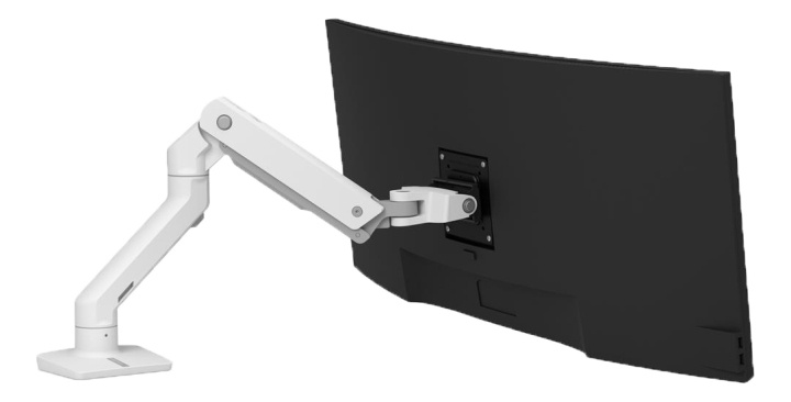 Ergotron HX Desk Monitor Arm, Vit i gruppen Datautstyr / Dataskjerm / Skjermarmer og fester hos TP E-commerce Nordic AB (C16212)