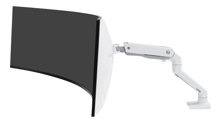 ERGOTRON HX Desk Monitor Arm med HD Pivot, Vit i gruppen Datautstyr / Dataskjerm / Skjermarmer og fester hos TP E-commerce Nordic AB (C16219)
