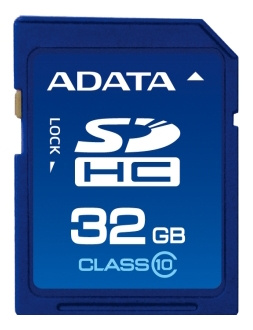 ADATA minnekort, SDHC, 32 GB, UHS hastighetsklasse 1, hastighetsklasse 10, blå i gruppen Elektronikk / Lagringsmedia / Minnekort / SD/SDHC/SDXC hos TP E-commerce Nordic AB (C16234)