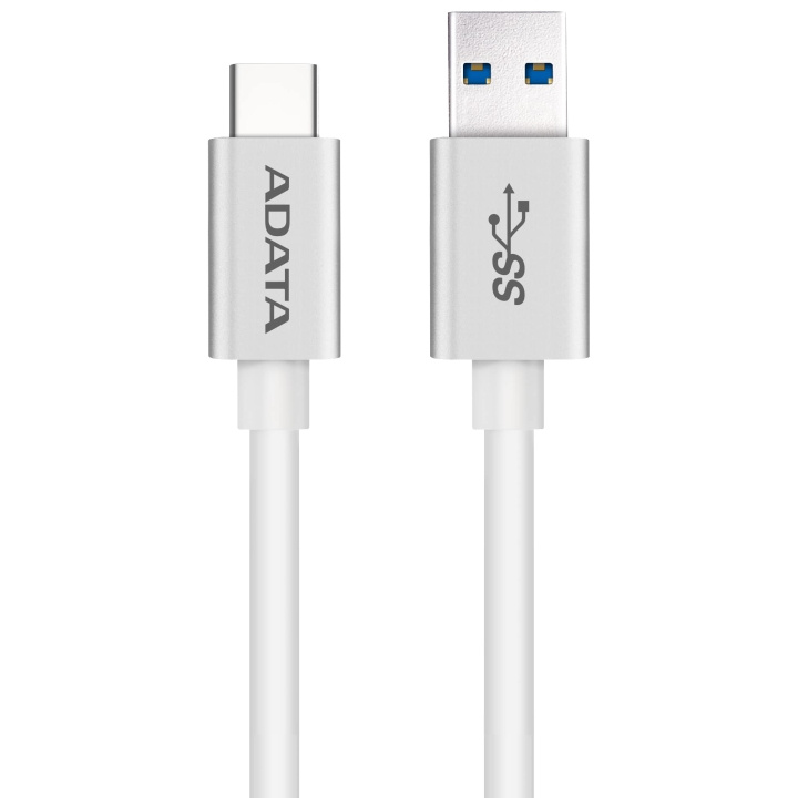 ADATA USB-C to USB-A, 1m, USB 3.1, 5Gbps, white i gruppen Datautstyr / Kabler og adaptere / USB / USB-C hos TP E-commerce Nordic AB (C16237)