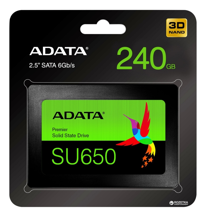 ADATA SU650 240GB SSD i gruppen Datautstyr / PC-Komponenter / Harddisker / SSD hos TP E-commerce Nordic AB (C16238)