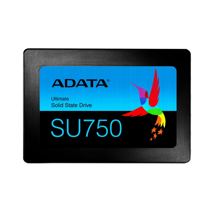ADATA SU750 256GB SATA SSD, 3D NAND, SLC Caching, 550 MBps, black i gruppen Datautstyr / PC-Komponenter / Harddisker / SSD hos TP E-commerce Nordic AB (C16247)