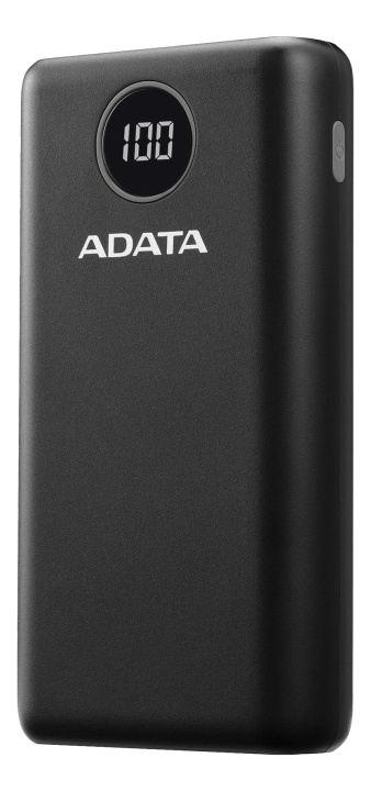 ADATA Powerbank, svart (AP20000QCD-DGT-CBK) i gruppen SMARTTELEFON & NETTBRETT / Ladere og Kabler / Powerbanks hos TP E-commerce Nordic AB (C16261)