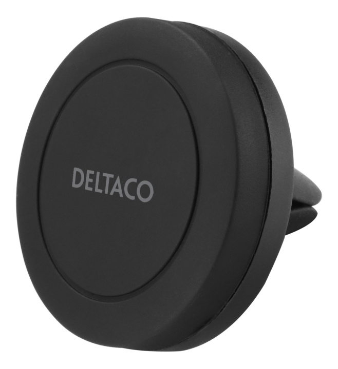 DELTACO magnetic car holder, air vent mount, for mobile phone, black i gruppen Bil / Bilholder / Bilholdere smarttelefon hos TP E-commerce Nordic AB (C16308)
