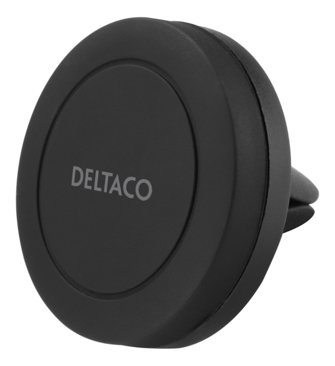 DELTACO Magnetisk bilholder for smarttelefoner for montering på viftegitteret, Svart i gruppen Bil / Bilholder / Bilholdere smarttelefon hos TP E-commerce Nordic AB (C16308)