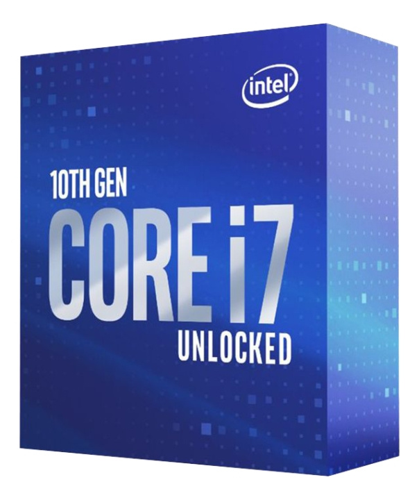 Intel Cpu Core i7-10700K, eske i gruppen Datautstyr / PC-Komponenter / Prosessorer hos TP E-commerce Nordic AB (C16333)