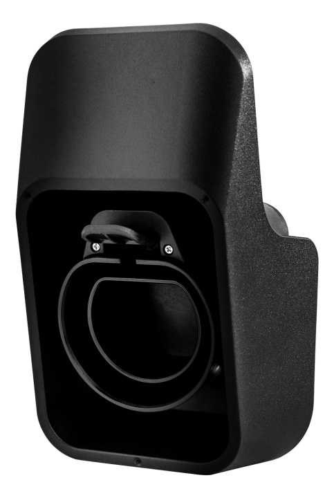 DELTACO E-Charge, holder for type 2-kontakt og kabel i gruppen Bil / Elbil hos TP E-commerce Nordic AB (C16418)