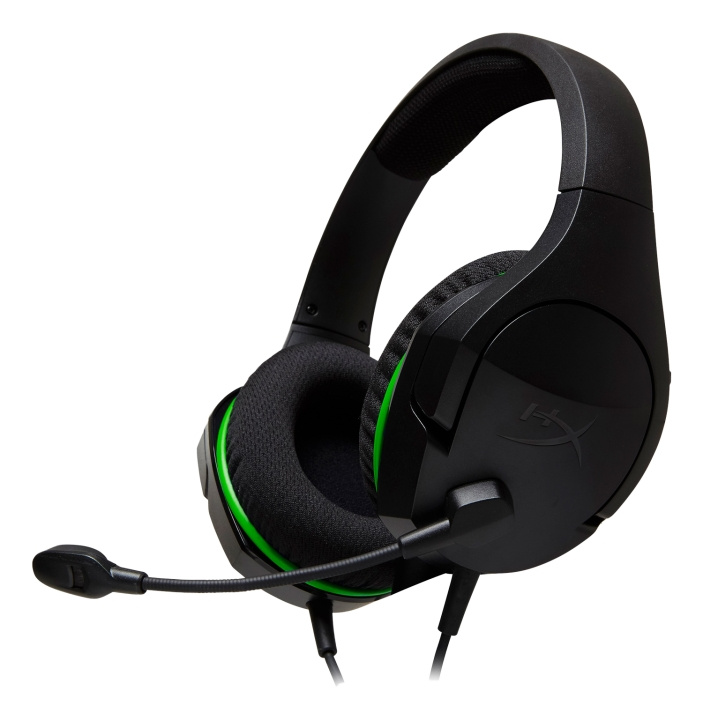 HyperX CloudX Stinger Core Xbox Gaming Headset, svart/grønn i gruppen Elektronikk / TV-spill & tilbehør / Xbox Series X / Tilbehør hos TP E-commerce Nordic AB (C16479)
