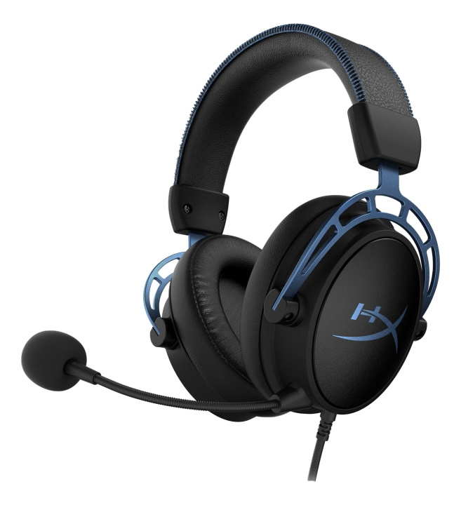 HyperX Cloud Alpha S Blue HX-HSCAS-BL/WW i gruppen Datautstyr / GAMING / Headset hos TP E-commerce Nordic AB (C16485)