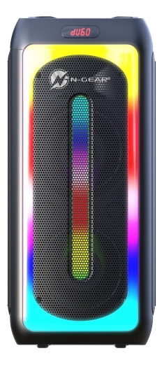 N-GEAR LGP JUKE 808 500W RGB-høyttaler med mikrofon, svart/RGB i gruppen Elektronikk / Lyd & Bilde / Høyttalere & tilbehør / Bluetooth-høyttalere / Desktop / Gulv høyttaler hos TP E-commerce Nordic AB (C16513)