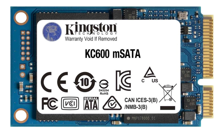 Kingston 1024G KC600 SSD - mSATA 2,5