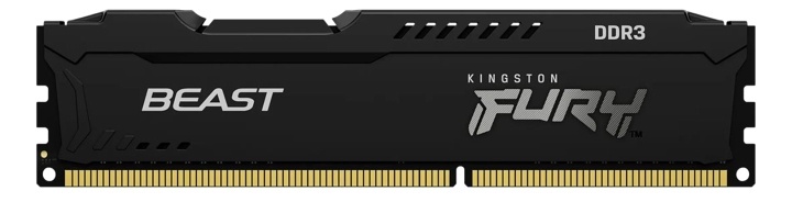 Kingston 16 GB 1600 MHz DDR3 RAM-minnepinner CL10 DIMM (sett med 2) FURY Beast Black i gruppen Datautstyr / PC-Komponenter / RAM-minner / DDR3 hos TP E-commerce Nordic AB (C16677)