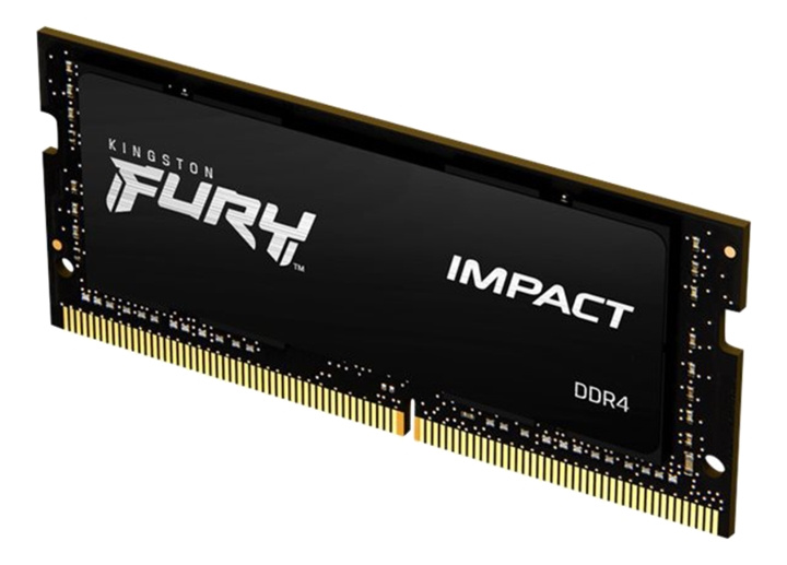 Kingston 32GB 2666MHz DDR4 CL16 SODIMM FURY Impact i gruppen Datautstyr / PC-Komponenter / RAM-minner / DDR4 SoDimm hos TP E-commerce Nordic AB (C16726)