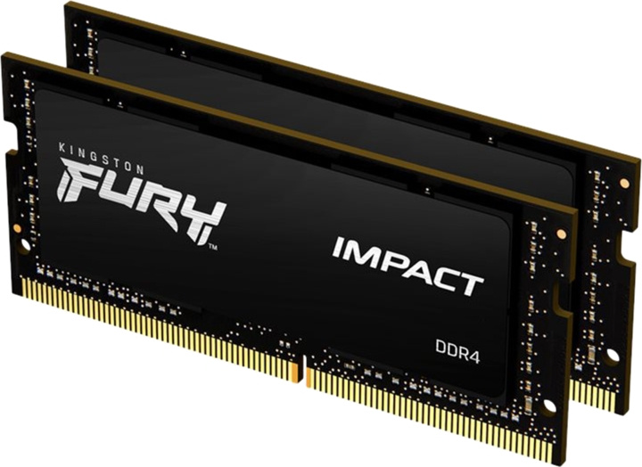 Kingston 64GB 2666MHz DDR4 CL16 SODIMM (Kit of 2) FURY Impact i gruppen Datautstyr / PC-Komponenter / RAM-minner / DDR4 hos TP E-commerce Nordic AB (C16728)