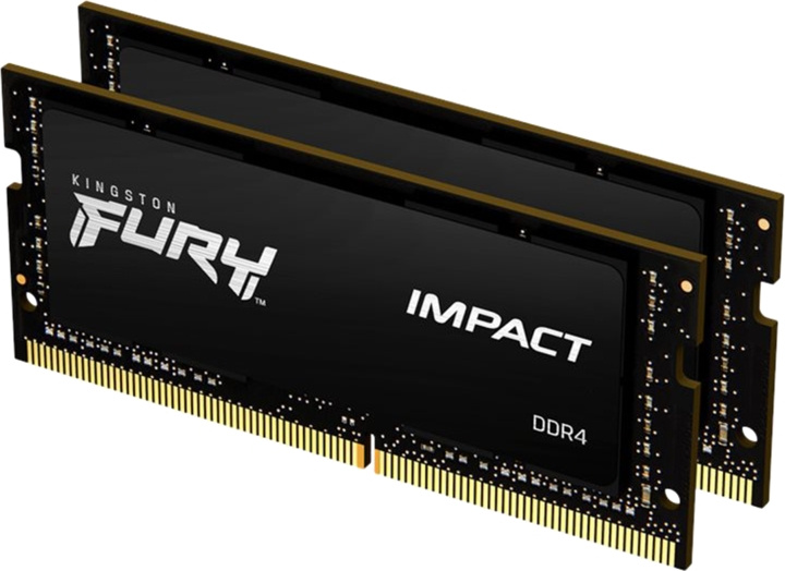 Kingston 64 GB 2666 MHz DDR4 CL16 SODIMM (sett med 2) FURY Impact i gruppen Datautstyr / PC-Komponenter / RAM-minner / DDR4 hos TP E-commerce Nordic AB (C16728)