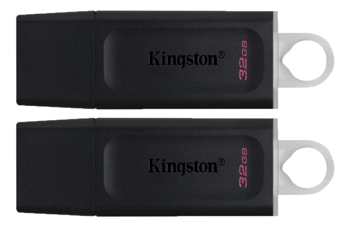 Kingston 32GB USB3.2 Gen 1 DataTraveler Exodia (Black + White) - 2 Pcs i gruppen Elektronikk / Lagringsmedia / USB-Pinner / USB 3.2 hos TP E-commerce Nordic AB (C16904)