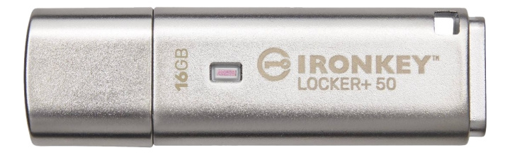 Kingston USB-minnepinne 16 GB IKLP50 med AES-XTS-krypteringsalgoritme i gruppen Elektronikk / Lagringsmedia / USB-Pinner / USB 3.2 hos TP E-commerce Nordic AB (C16931)