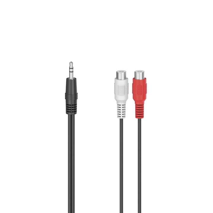 Hama Adapter Audio 2x RCA-uttak til 3.5 Jackkontakt i gruppen Elektronikk / Kabler og adaptere / Lyd analog / Adaptere hos TP E-commerce Nordic AB (C17011)