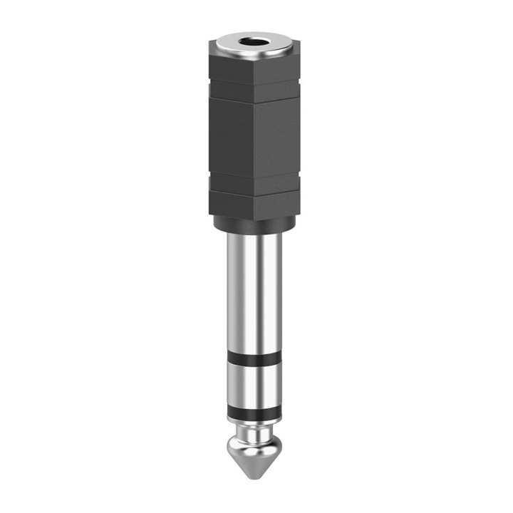 Hama Adapter Audio 3.5 to 6.3 Stereo i gruppen Elektronikk / Kabler og adaptere / Lyd analog / Adaptere hos TP E-commerce Nordic AB (C17019)
