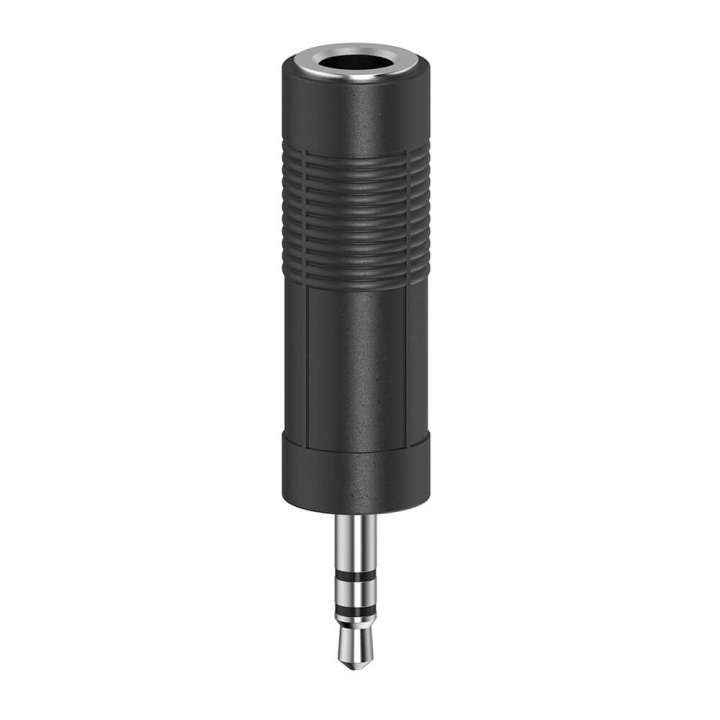 Hama Adapter Audio 6.3 to 3.5 Hun til Hann Stereo i gruppen Elektronikk / Kabler og adaptere / Lyd analog / Adaptere hos TP E-commerce Nordic AB (C17021)