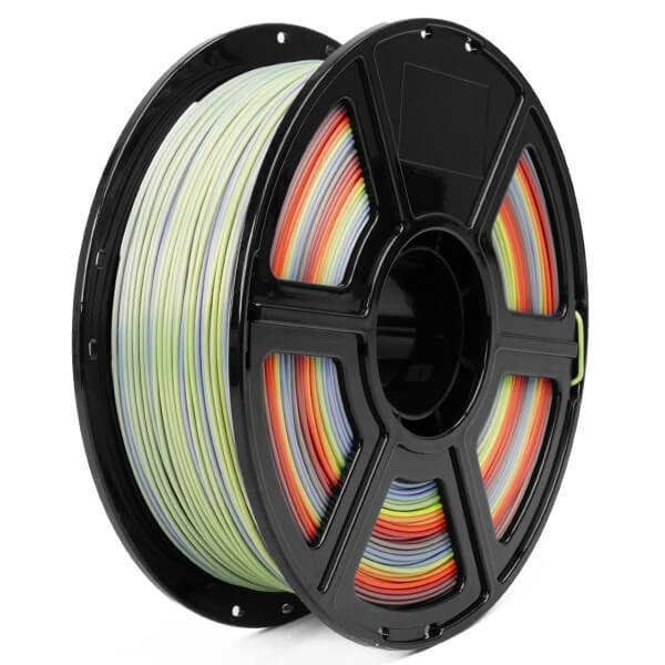 FlashForge PLA Silke 1.75 mm Regnbue 1,0KG 3D Utskriftsfilament i gruppen Datautstyr / Skrivere og tilbehør / Skrivere / 3D-skrivere og tilbehør / Tillbehör hos TP E-commerce Nordic AB (C17035)