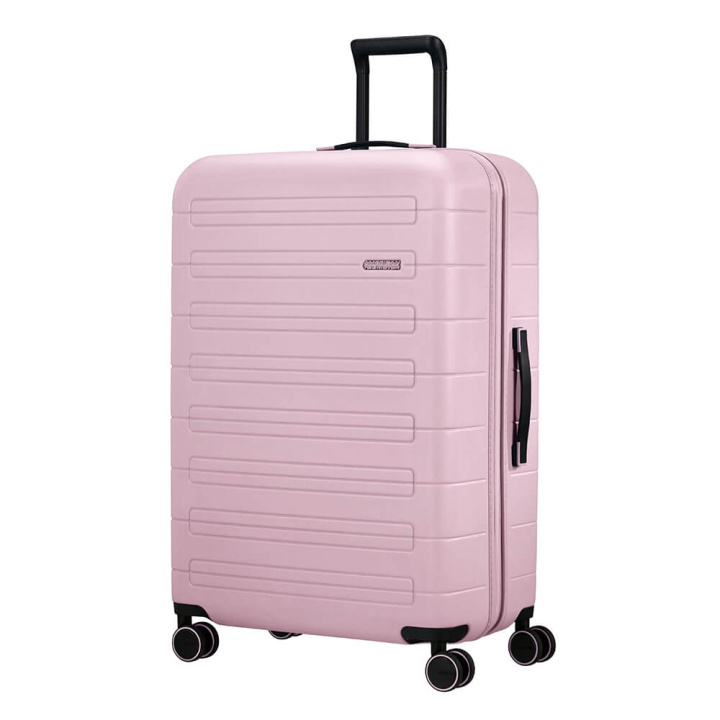 American Tourister Nova Stream Spinner 77/28 Expand Rosa i gruppen SPORT, FRITID & HOBBY / Reise / Kofferter hos TP E-commerce Nordic AB (C17067)