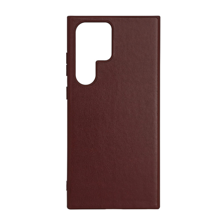 Buffalo Mobildeksel PU Brun - Samsung S23 Ultra 5G i gruppen SMARTTELEFON & NETTBRETT / Mobilbeskyttelse / Samsung hos TP E-commerce Nordic AB (C17080)