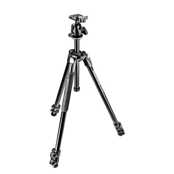 Manfrotto Stativkit 290 Xtra 496RC2 Kulled Alu i gruppen Elektronikk / Foto og video / Fotograferingsutstyr / Stativer hos TP E-commerce Nordic AB (C17106)