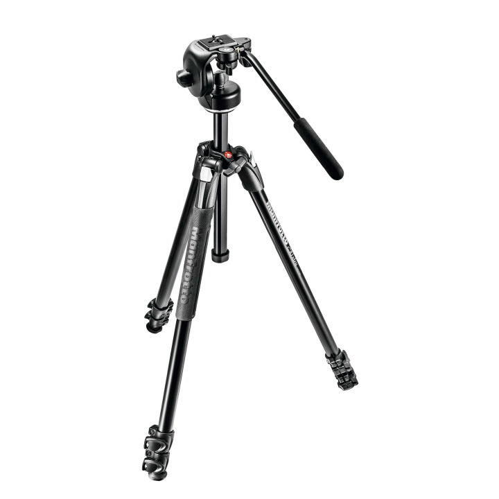 MANFROTTO Stativkit 290 Xtra 128RC2 2-Veishode i gruppen Elektronikk / Foto og video / Fotograferingsutstyr / Stativer hos TP E-commerce Nordic AB (C17107)