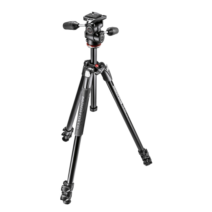 Manfrotto Stativkit 290 Xtra MH804 3-Vägshuvud i gruppen Elektronikk / Foto og video / Fotograferingsutstyr / Stativer hos TP E-commerce Nordic AB (C17108)