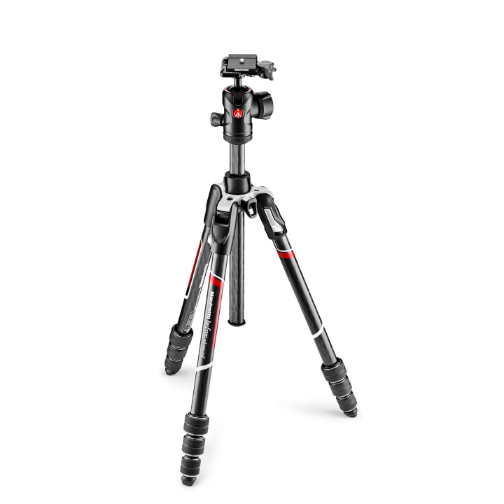 MANFROTTO Stativkit Befree Advanced Twist Karbonfiber i gruppen Elektronikk / Foto og video / Fotograferingsutstyr / Stativer hos TP E-commerce Nordic AB (C17112)