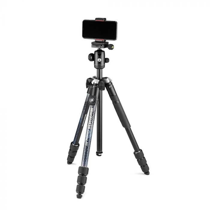 Manfrotto Stativkit Element MII Mobil BT Kulled Alu Svart i gruppen Elektronikk / Foto og video / Fotograferingsutstyr / Stativer hos TP E-commerce Nordic AB (C17121)
