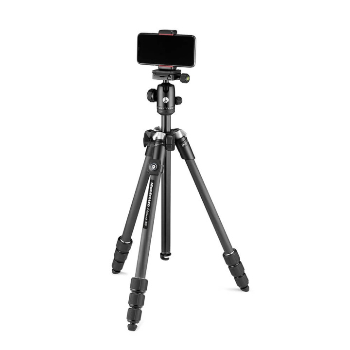 Manfrotto Stativkit Element MII Mobil BT Kulled Kolfiber i gruppen Elektronikk / Foto og video / Fotograferingsutstyr / Stativer hos TP E-commerce Nordic AB (C17122)