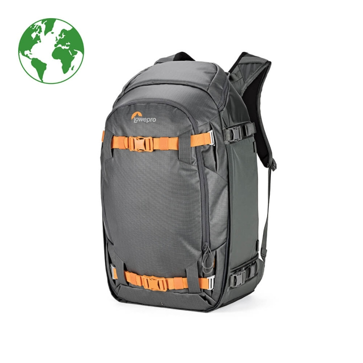 Lowepro Backpack Whistler BP 450 AW II GL Grey i gruppen Elektronikk / Foto og video / Fotograferingsutstyr / Kameravesker hos TP E-commerce Nordic AB (C17188)