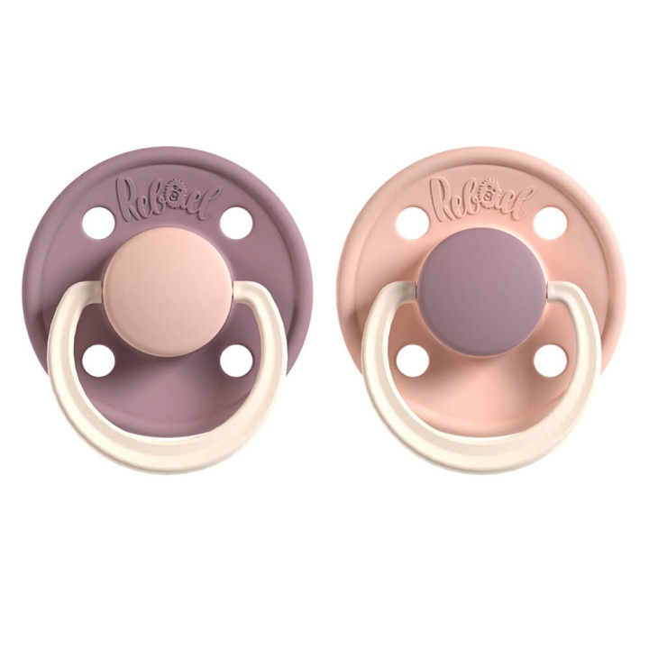 REBAEL Smokker 2-pak Størrelse 1 Misty Soft Mouse / Tornado Plum Mouse i gruppen LEKER, BARN OG BABY / Babyprodukter / Smokker & Tannringer hos TP E-commerce Nordic AB (C17225)